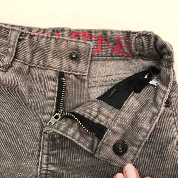 ExtremeZone Grey corduroy pants sz 2? - Picture 2 of 6